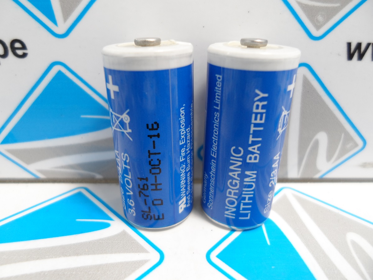 SL-761 1110761100      Battery lithium 2/3AA, 3.6V, Sonnenschein